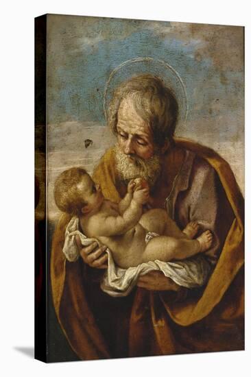 Joseph and the Christ Child in His Arms-Guido Reni-Premier Image Canvas