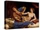 Joseph and the Wife of Potiphar, circa 1649-Guercino (Giovanni Francesco Barbieri)-Premier Image Canvas