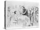 Joseph Lister, English Surgeon, on His Ward Round in Glasgow Royal Infirmary, C1867-null-Premier Image Canvas