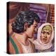 Joseph with the Wife of Potiphar-Pat Nicolle-Premier Image Canvas