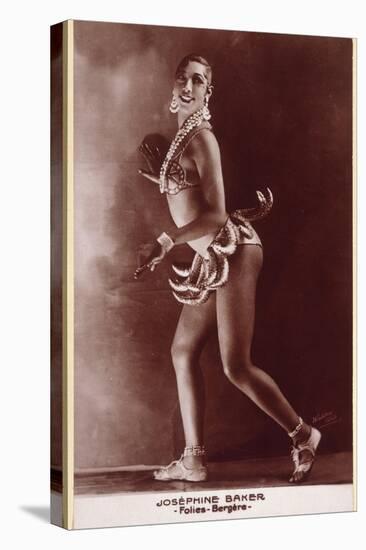 Josephine Baker (1906-1975)-null-Premier Image Canvas