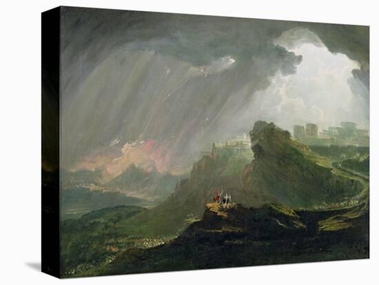 Joshua Commanding the Sun to Stand Still Upon Gibeon, c.1840-John Martin-Premier Image Canvas