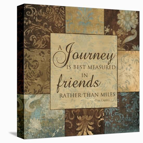 Journey Is Best Measured-Artique Studio-Stretched Canvas