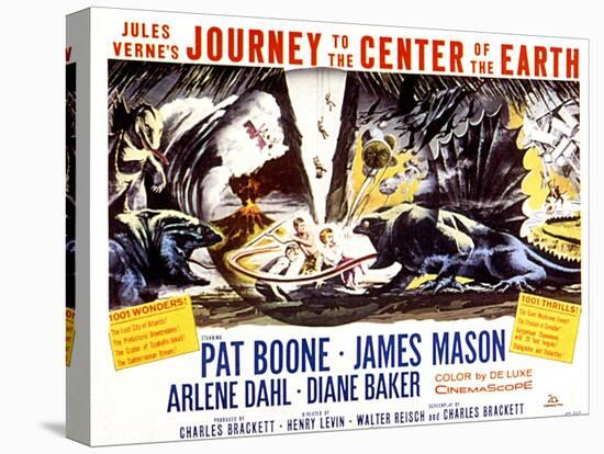Journey to the Center of the Earth, 1959-null-Stretched Canvas