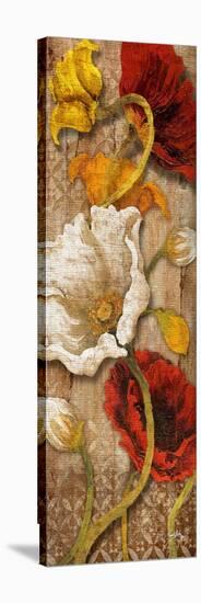 Joyful Poppies I-Elizabeth Medley-Stretched Canvas