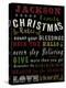 JP3629-Christmas Rules-Personalized-Jean Plout-Premier Image Canvas