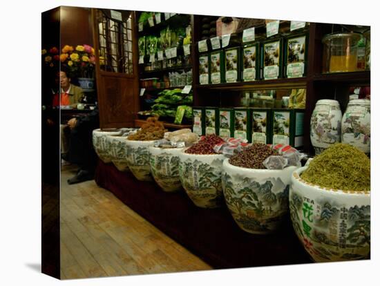 Ju Xian Ming Tea Company, Dashanlan Street, Old Beijing, China-Pete Oxford-Premier Image Canvas