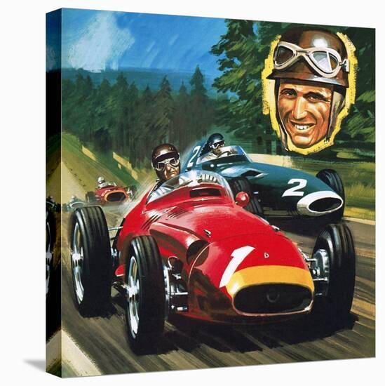 Juan Manuel Fangio-Wilf Hardy-Premier Image Canvas