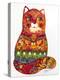 Judaica Folk Cat-Oxana Zaika-Premier Image Canvas