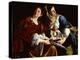Judith and her Maidservant with the Head of Holofernes-Artemisia Gentileschi-Premier Image Canvas
