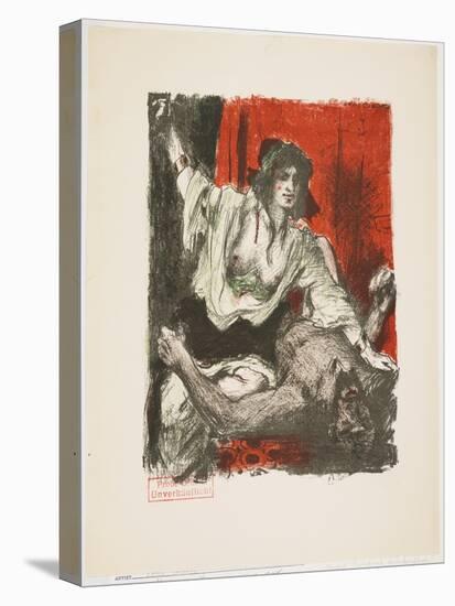 Judith and Holofernes, from Das Buch Judith (The Book of Judith), 1910-Lovis Corinth-Premier Image Canvas