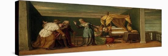 Judith Receiving the Ancients of Bethulia, 16th Century-Veronese-Premier Image Canvas