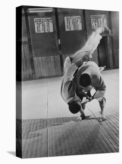 Judo Practice in Japan-Larry Burrows-Premier Image Canvas