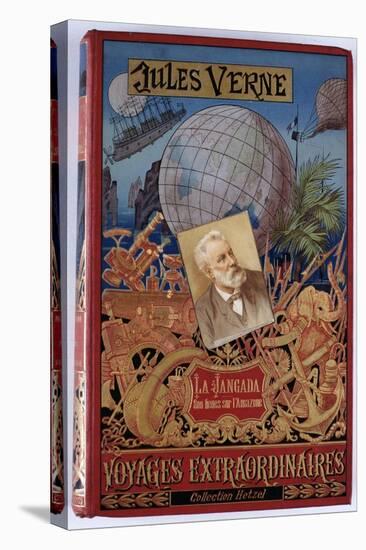 Jules Verne, "The Jangada 800 Leagues on the Amazon", Cover-Jules Verne-Premier Image Canvas