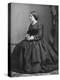 Julia Grant, Wife of American President Ulysses S Grant, Late 19th Century-null-Premier Image Canvas