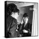 Juliette Greco Preparing to Go on Stage-Marcel Begoin-Premier Image Canvas