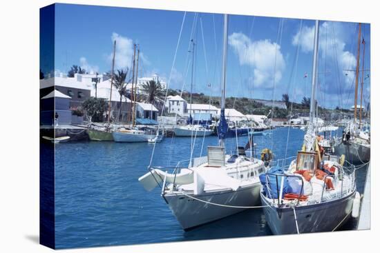 July 1973: Sailing in Bermuda-Alfred Eisenstaedt-Premier Image Canvas