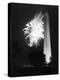 July 4, 1947: View of a Fireworks Display Behind the Washington Monument, Washington DC-William Sumits-Premier Image Canvas