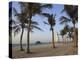 Jumeirah Beach and the Burj Al Arab Hotel, Dubai, United Arab Emirates, Middle East-Amanda Hall-Premier Image Canvas