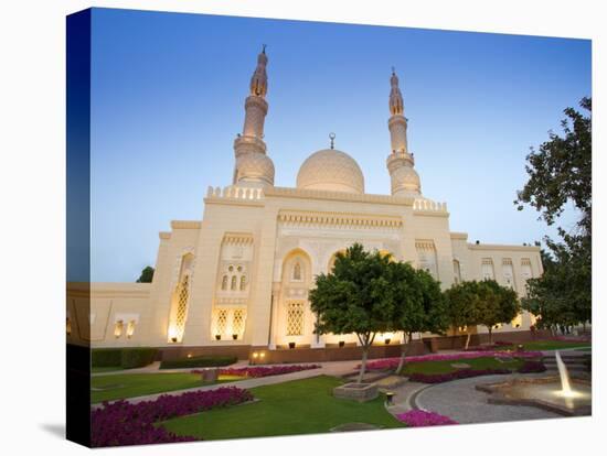 Jumeirah Mosque at Dusk, Dubai, United Arab Emirates-Neil Farrin-Premier Image Canvas