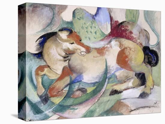 Jumping Horse, 1913-Franz Marc-Premier Image Canvas