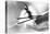 Jumping Skier 1930S-null-Premier Image Canvas