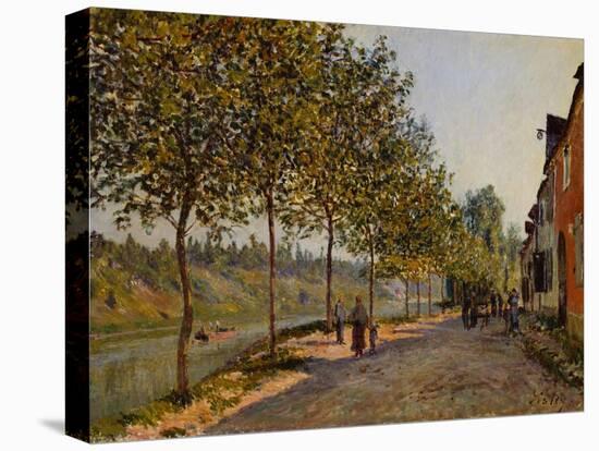 June Morning in Saint-Mammès, 1884-Alfred Sisley-Premier Image Canvas