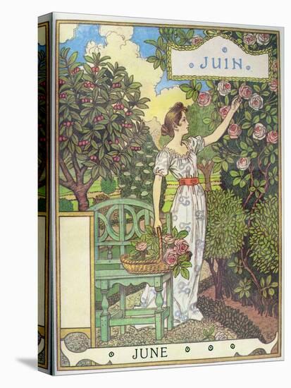 June-Eugene Grasset-Premier Image Canvas