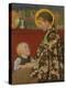 Junge Mutter. Um 1892-95-Gari Melchers-Premier Image Canvas