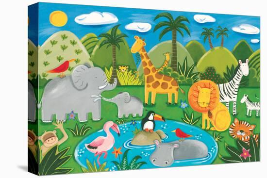 Jungle Fun-Sophie Harding-Stretched Canvas