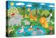 Jungle Fun-Sophie Harding-Stretched Canvas