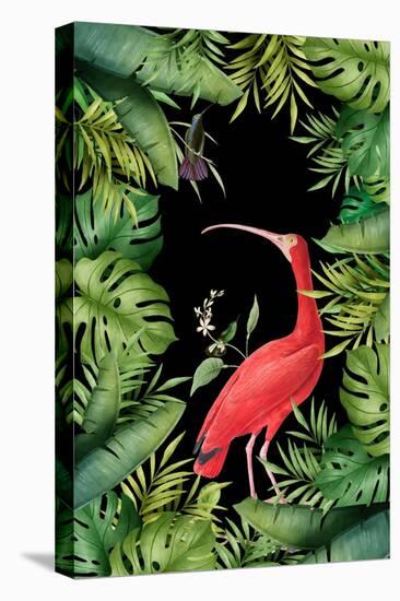 Jungle with Heron-Andrea Haase-Premier Image Canvas