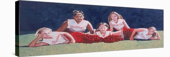 Junior High School Cheerleaders on the Grass, 2003-Joe Heaps Nelson-Premier Image Canvas