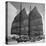 Junk Leaving Harbor with Patchwork Sails Up-Jack Birns-Premier Image Canvas