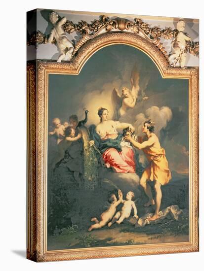 Juno Receives the Head of Argus (Oil)-Jacopo Amigoni-Premier Image Canvas
