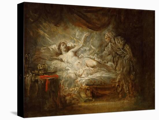 Jupiter and Aegina-Jean-Baptiste Greuze-Premier Image Canvas