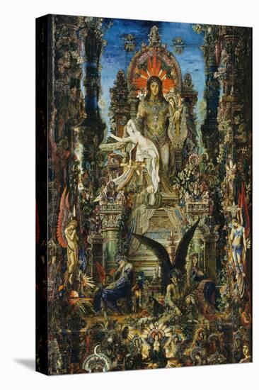 Jupiter and Semele, 1894-95-Gustave Moreau-Premier Image Canvas