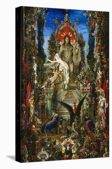 Jupiter Et Semélé (Detail), 1894-1896-Gustave Moreau-Premier Image Canvas