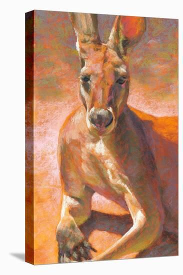 K is for Kangaroo-Rita Kirkman-Stretched Canvas