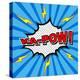 Ka-Pow! Comic Speech Bubble, Cartoon-jirawatp-Stretched Canvas