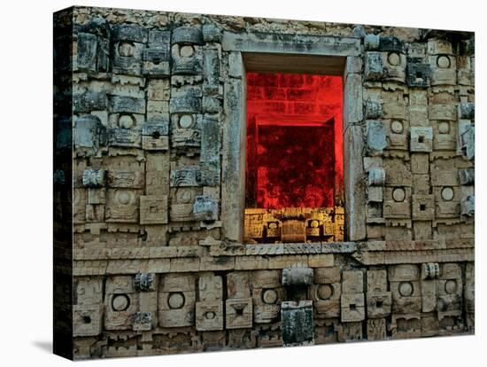 Kabah, God Chac, Yucatan, Mexico-Kenneth Garrett-Premier Image Canvas