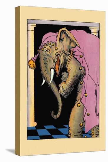 Kabumpo the Elegant Elephant-John R. Neill-Stretched Canvas