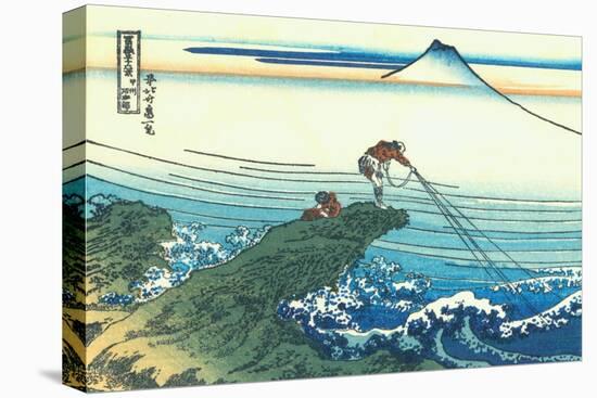 Kajikazawa in Kai Province, c.1830-Katsushika Hokusai-Premier Image Canvas