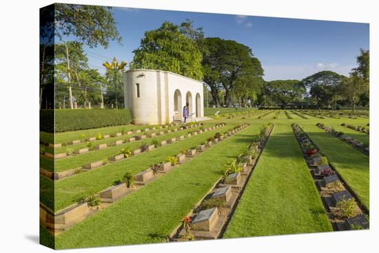 Kanchanaburi War Cemetery, Bangkok, Thailand, Southeast Asia, Asia-Frank Fell-Premier Image Canvas