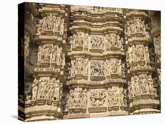 Kandariya Mahadeva Temple, Largest of the Chandela Temples, Khajuraho, Madhya Pradesh State, India-Tony Waltham-Premier Image Canvas