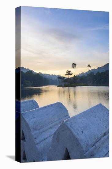 Kandy Lake at Sunrise-Matthew Williams-Ellis-Premier Image Canvas