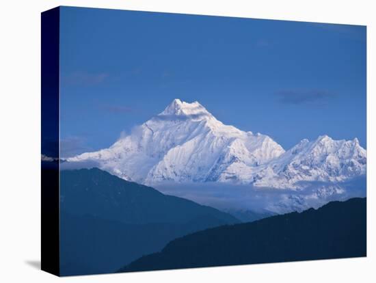 Kangchendzonga Range, View of Kanchenjunga, Ganesh Tok Viewpoint, Gangtok, Sikkim, India-Jane Sweeney-Premier Image Canvas