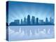 Kansas City, Missouri Skyline-Yurkaimmortal-Stretched Canvas