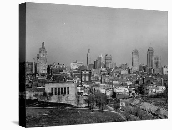 Kansas City Skyline-null-Premier Image Canvas