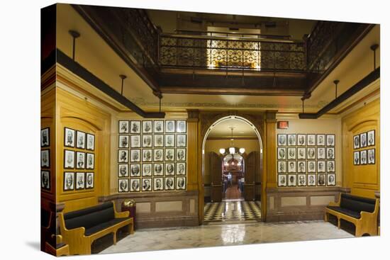 Kansas State Capital Interior, Topeka, Kansas, USA-Walter Bibikow-Premier Image Canvas